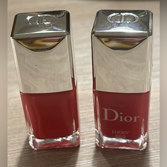 DIOR VERNIS 🍀LUCKY 659🍀2-bottles⚡️10ml each⚡️New/Never Used⚡️1 missing sticker⚡️ - Picture 1 of 7